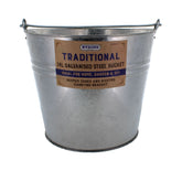 14 L GALVANISED STEEL BUCKET